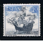 Stamps Spain -  Edifil  1601  Homenaje a la Marina Española.  