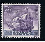 Stamps Spain -  Edifil  1603  Homenaje a la Marina Española.  