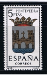 Stamps Spain -  Edifil  1632  Escudos de las capitales de provincias españolas.  