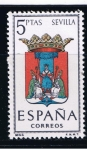 Stamps Spain -  Edifil  1638  Escudos de las capitales de provincias españolas.  