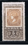 Stamps Spain -  Edifil  1691  Centenario del primer sello dentado.  