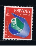 Stamps Spain -  Edifil  1709  Salón de Artes Gráficas, envase y embalaje GRAPHISPACK 66.   