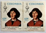 Stamps Colombia -  Nicolai Copernico