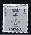 Stamps Spain -  Edifil  1737  Semana naval en Barcelona.  