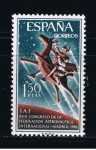 Stamps Spain -  Edifil  1749  XVII Congreso de la Federación Astronáutica Internacional.  