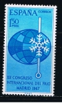 Stamps Spain -  Edifil  1817  Congreso Internacional del Frío.  