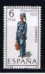 Stamps Spain -  Edifil  1843  Trajes típicos españoles.  