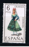 Stamps Spain -  Edifil  1846  Trajes típicos españoles.  