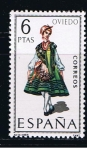 Stamps Spain -  Edifil  1909  Trajes Típicos españoles.  