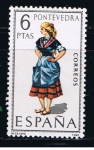 Stamps Spain -  Edifil  1950  Trajes típicos españoles.  