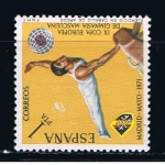 Stamps Spain -  Edifil  2034  IX  Campeonato europeo de gimnasia masculina.  