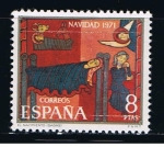 Stamps Spain -  Edifil  2062 Navidad´71  Fragmento del altar de Sant Andreu de Sagars. 