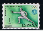 Stamps Spain -  Edifil  2098  XX Juegos Olímpicos de Munich.  