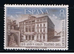 Stamps Spain -  Edifil  2114  125º aniver. del Gran Teatro del Liceo, Marcelona.  