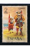 Stamps Spain -  Edifil  2168  Uniformes militares.   