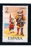 Stamps Spain -  Edifil  2168  Uniformes militares.   