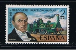 Stamps Spain -  Edifil  2173  125º Aniver. del Ferrocarril Barcelona-Mataró.  