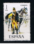 Stamps Spain -  Edifil  2197  Uniformes militares.  