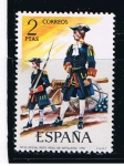 Stamps Spain -  Edifil  2198  Uniformes militares.  