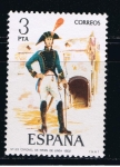 Stamps Spain -  Edifil  2279  Uniformes militares.  