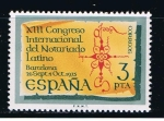 Stamps Spain -  Edifil  2283  XIII Congreso del Notariado Latino.  