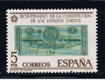 Stamps Spain -  Edifil  2324  Bicentenario de la Independencia de los Estados Unidos.  