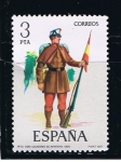 Stamps Spain -  Edifil  2383  Uniformes militares.  