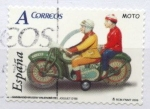 Stamps Spain -  ESPAÑA 2006_4206 JUGUETES MOTO RICO