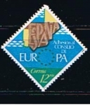 Stamps Spain -  Edifil  2476  Adhesión de España al Consejo de Europa.  