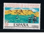 Stamps Spain -  Edifil  2479  V Cente. de la Fundación de Las Palmas de Gran Canaria.  