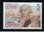 Stamps Spain -  Edifil  2536  Defensa Naval de Tenerife. Siglo XVIII.  