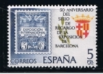 Stamps Spain -  Edifil  2549  50 Aniver. del sello de recargo de la Exposición de Barcelona.  