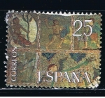 Stamps Spain -  Edifil  2585  Tapiz de la Creación.  Gerona.  