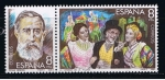 Stamps Spain -  Edifil  2655-56  Maestros de la Zarzuela.   