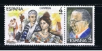 Stamps Spain -  Edifil  2697-98  Maestros de la Zarzuela.  