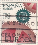 Stamps Spain -  Europa-CEPT 1967            (o)