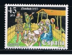 Stamps Spain -  Edifil  2819  Navidad¨85.  