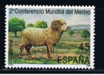 Stamps Spain -  Edifil  2839  II Conferencia Mundial del Merino.   