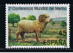 Stamps Spain -  Edifil  2839  II Conferencia Mundial del Merino.   