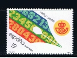 Stamps Spain -  Edifil  2906  I Aniver. de la implantación en toda España del Código Postal.  