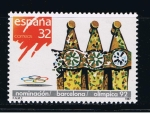 Stamps Spain -  Edifil  2908  Nominación de Barcelona como sede  Olímpica 1992.  