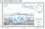 Stamps Spain -  Edifil  2913  Exposición Filatélica de España y América Espamer¨87.  