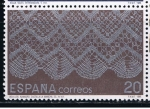 Stamps Spain -  Edifil  3020  Artesanía Española.  Encajes.  