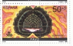 Stamps Spain -  Edifil  3034  V Cente. del Descubrimiento de América. Encuentro de los Mundos.  