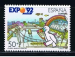 Stamps Spain -  Edifil  3053  Exposición Universal de Sevilla.  Expo´92.  