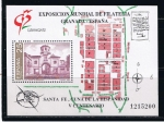 Stamps Spain -  Edifil  3109  Granada´92.  V Cent. de la Fundación de Santa Fe.  