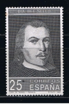 Stamps Spain -  Edifil  3110  Día del Sello.  · Retrato de Juan de Tassis y Peralta, II Conde de Villamediana. 