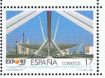 Stamps Spain -  Edifil  3167  Exposición Universal de Sevilla.  Expo´92.  