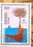 Stamps Spain -  Edifil  3257  Compostela´93.  