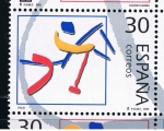 Stamps Spain -  Edifil  3372  Deportes. Olímpicos de Plata.  